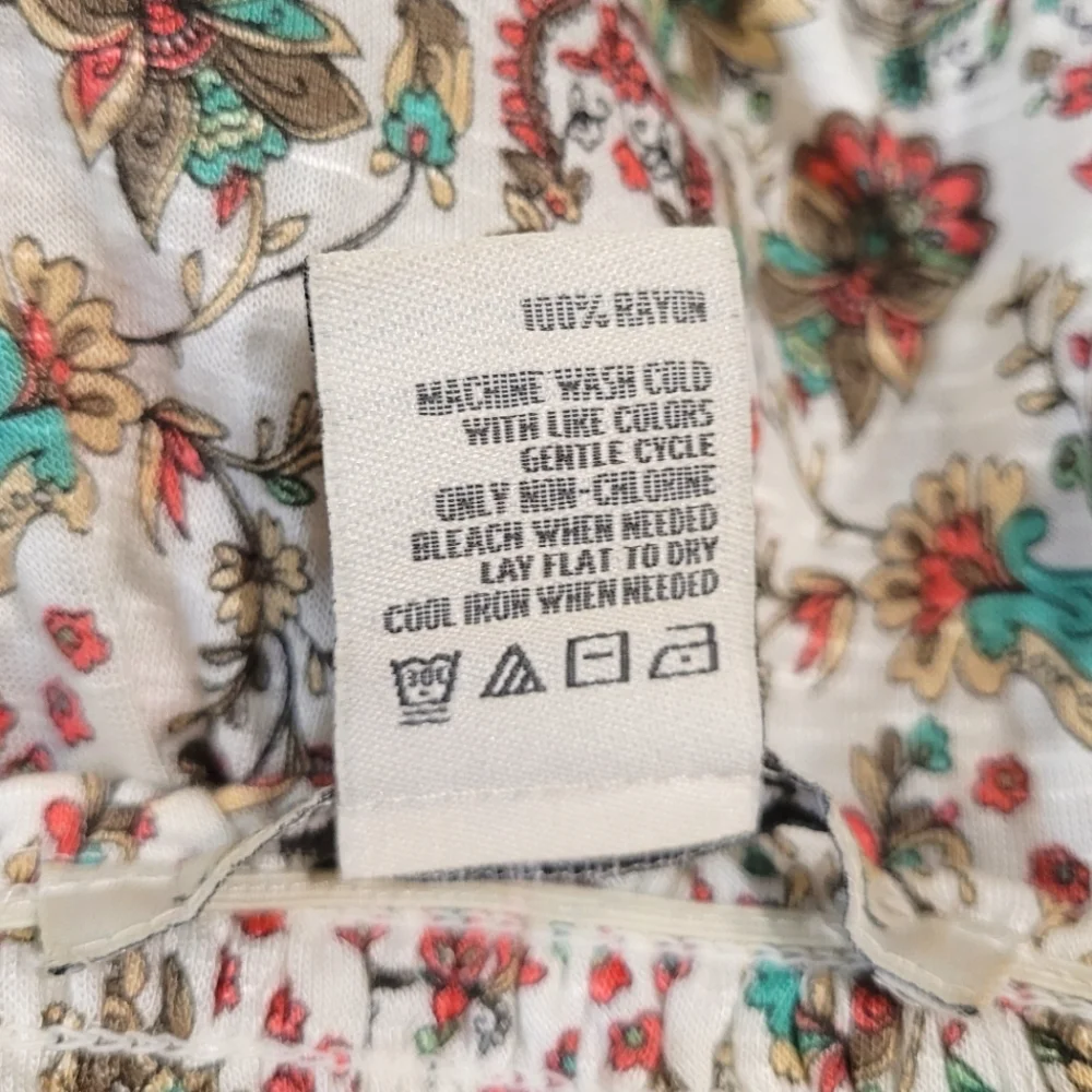 Boho American Rag Top XS - Picture 7 of 8